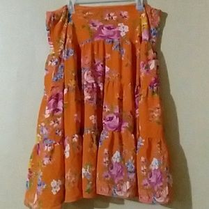 Women's flower skirt
